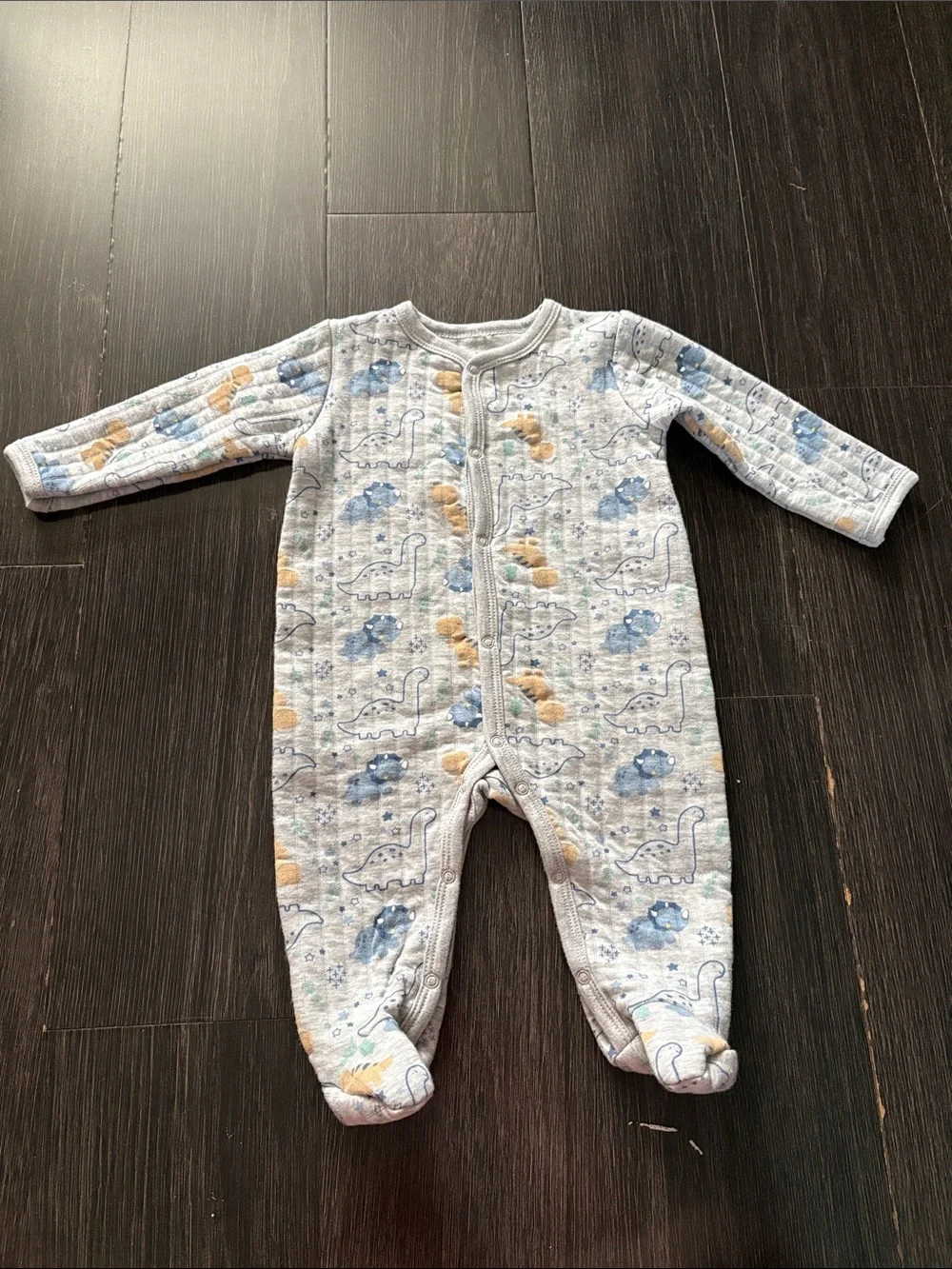 Duck duck goose dinosaur sleep onesie
